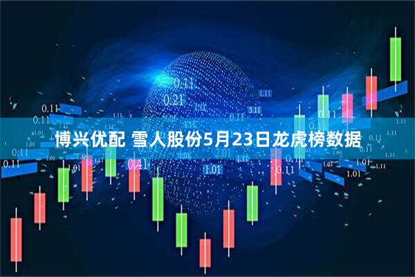 博兴优配 雪人股份5月23日龙虎榜数据