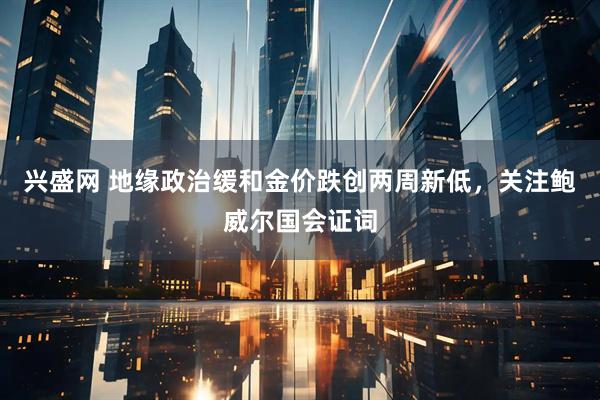 兴盛网 地缘政治缓和金价跌创两周新低，关注鲍威尔国会证词