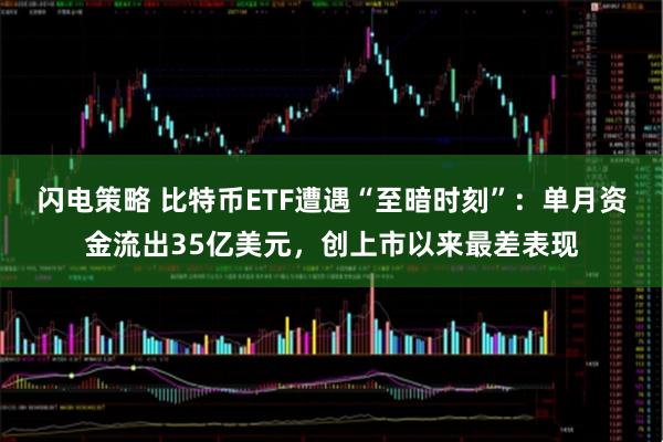 闪电策略 比特币ETF遭遇“至暗时刻”：单月资金流出35亿美元，创上市以来最差表现